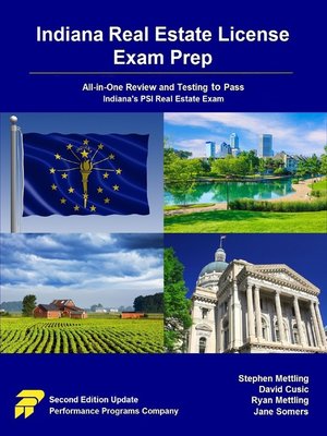cover image of Indiana Real Estate License Exam Prep
